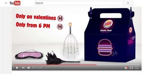 Burger King Is Giving Away Sex Toys In Adult Meals For Valentines Day