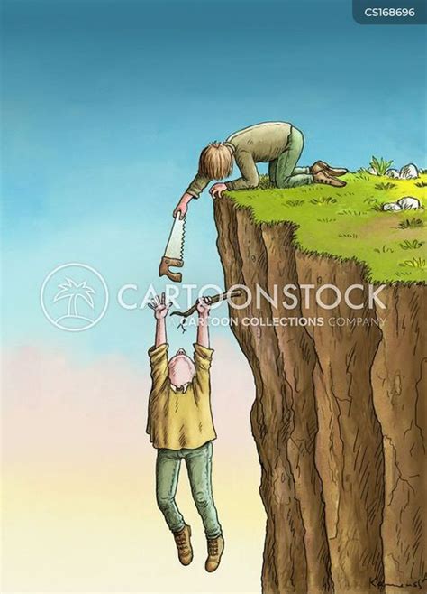 Cliff Side Cartoons And Comics Funny Pictures From Cartoonstock