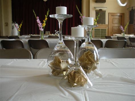 Handmade 50th Anniversary Table Decorations Photograph Wed