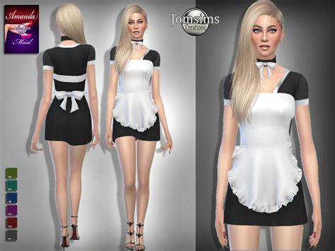 Sims 4 Maid Uniform Cc And Mods — Snootysims