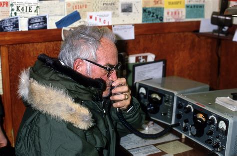 People Barry Goldwater On Ham Radio South Pole Antarctica