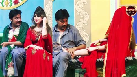 Best Of Sajjad Shoki And Silk Chaudhry Stage Drama Full Comedy Clip