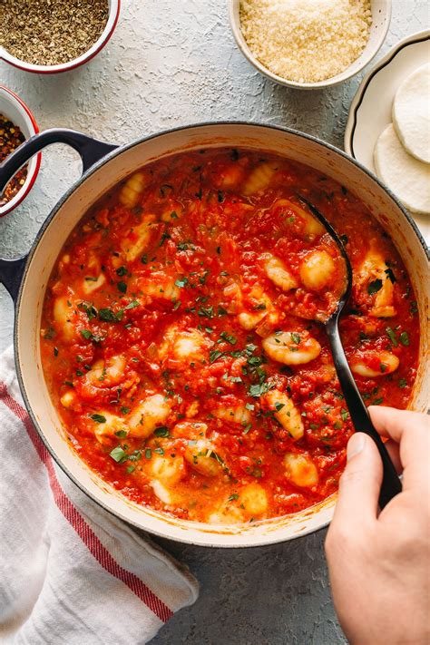 Gnocchi With Tomato Sauce Recipe Kitchen Konfidence