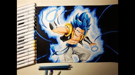 Step by step tutorial on how to draw gogeta, the fusion of goku & vegeta from dragon ball super /heroes! Drawing Gogeta Super Saiyan Blue - YouTube