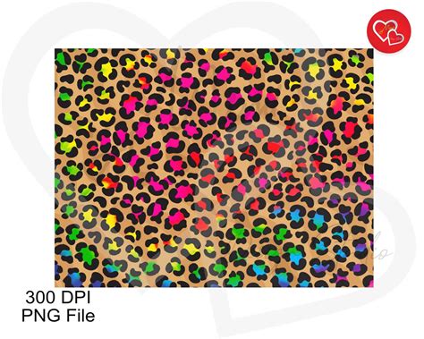 Bundle 4 Png Leopard Tie Dye Colorful Background 4000x3000 Etsy Uk