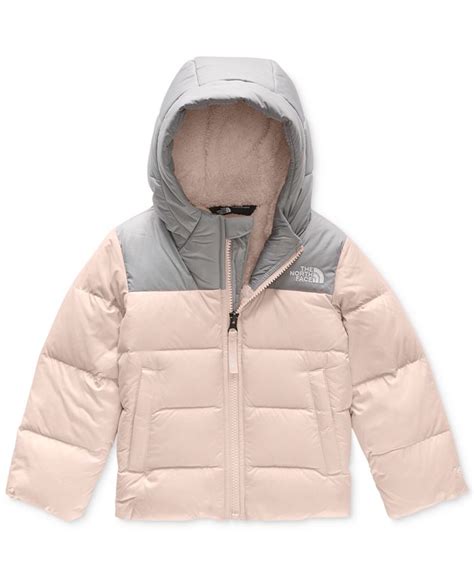 The North Face Toddler Girls Moondoggy Hooded Down Jacket Macys