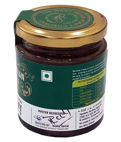 The West Indian Honey Co Tulsi Infused Raw Honey Raw 250 G Buy The