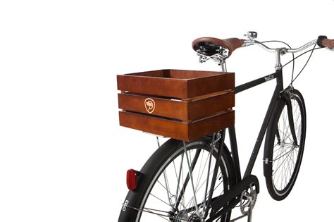 Brown Crate Lifestyle Wooden Bicycle Bicycle Cool Bike Accessories