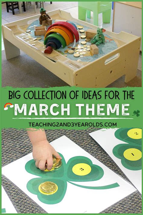 Ideas For Toddler And Preschool March Themes