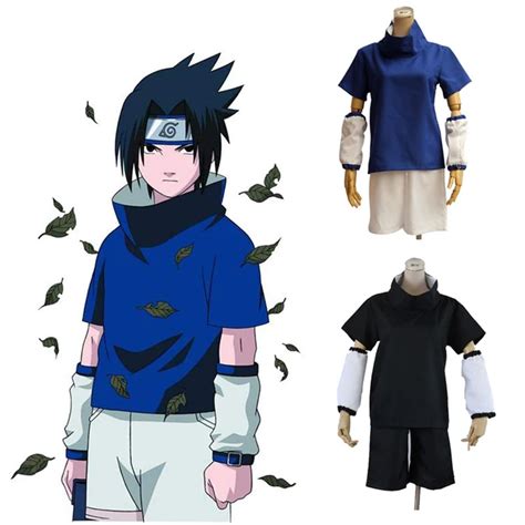 Naruto Shippuden Uchiha Sasuke 1st 2st Generation Unisex Cosplay