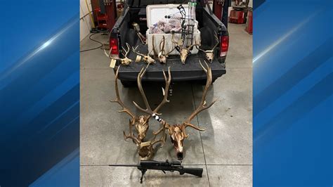 Two Oregon Men Charged On Numerous Counts Of Taking Big Game Animals