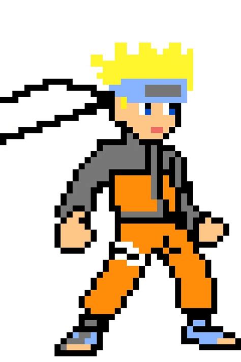 Naruto Huitième Pixel Art Video Ici Youtubelmsmwcnvikc Pixel Art