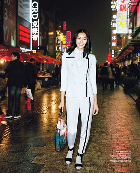 Asian Models Blog Magazine Cover And Editorial Liu Wen For New York