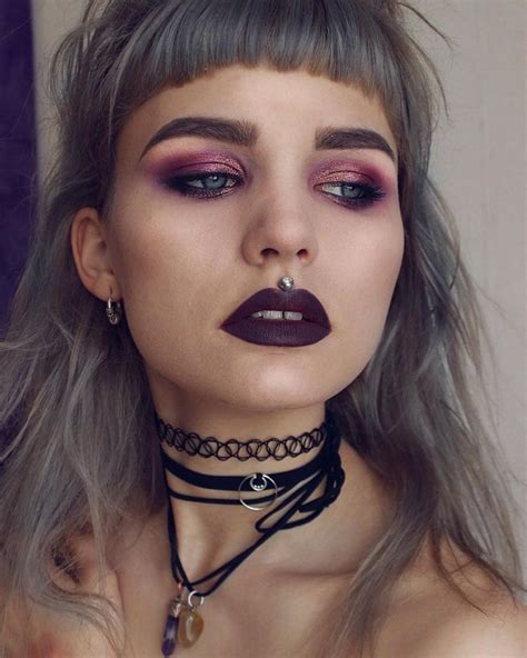 Pin By Rachel Kimberlin On People References Punk Makeup Grunge