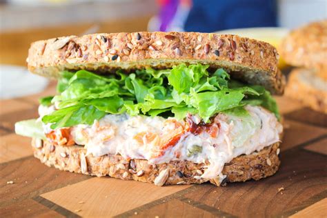 And they are highly customizable. Smoked Salmon Salad Sandwich