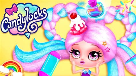 Candylocks Hair Salon Style Cotton Candy Hair Fun Makeover Games