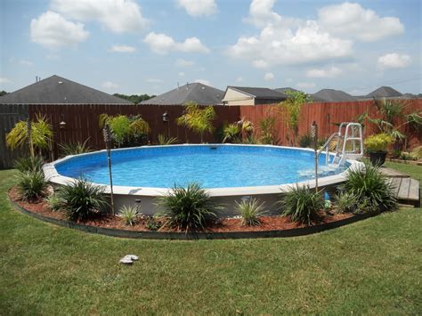 How To Landscape Around An Above Ground Pool Diy