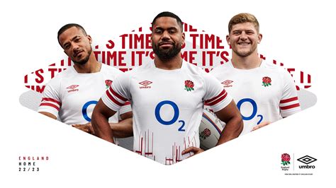Umbro And England Rugby Unveil 202223 Home And Alternative Kits Umbro