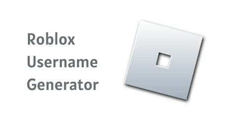 Roblox Username Generator Powered By Smart Ai