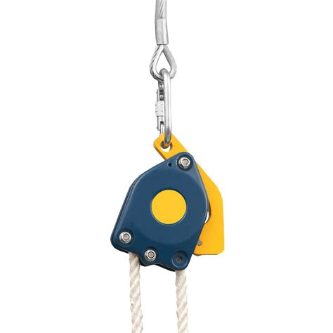 Pulley Block With Brake And Rope Options 20m 30m 50m Safety Lifting