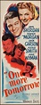 One More Tomorrow (1946) | Classic movie posters, Film posters vintage ...