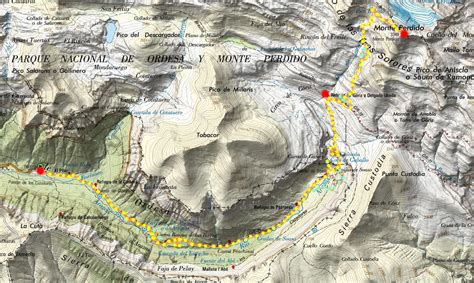 Monte perdido (en aragonés as tres serols) es el macizo calcáreo más alto de europa. Ascenso Monte Perdido por Valle de Ordesa