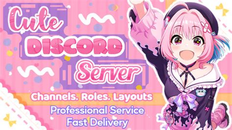 Make An Aesthetic And Cute Discord Server By Leazel Fiverr