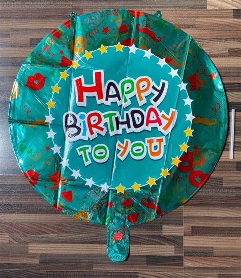 Happy Birthday Foil Balloons Size 18 Inch At Rs 15piece In Mumbai