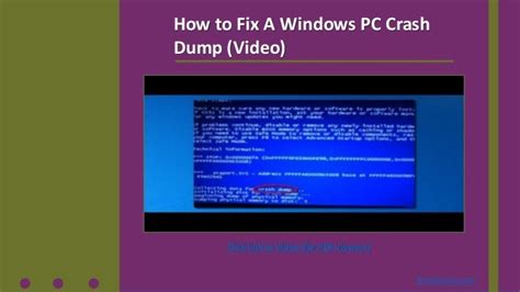 Computer Crash Fix Windows 7 Full Fix Games Crash In Windows 10 81
