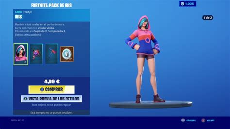 Fortnite This Is Iris The New Skin And Its Pack