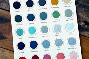 Hand Painted Color Card Country Chic Paint Paint Colors Color Card