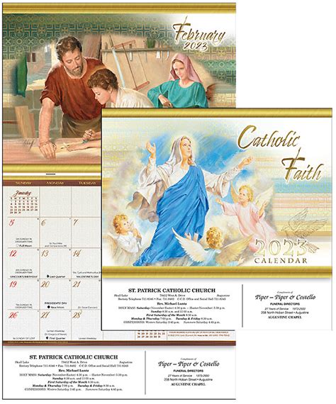 Charlotte Catholic Calendar Printable Calendar
