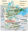 Des Cartes du Minnesota et Faits - Atlas du Monde | The Bay