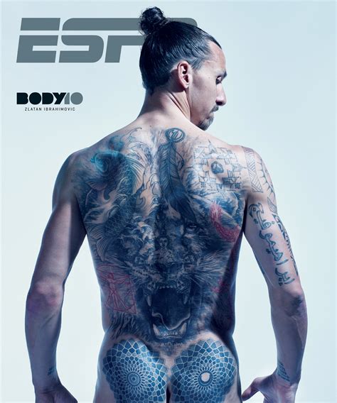 Zlatan Ibrahimovi Featured On The Cover Of Espn The Magazine S Body Issue La Galaxy