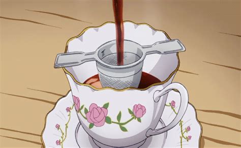 Drinking Tea Anime  Artvanfurniturecanton