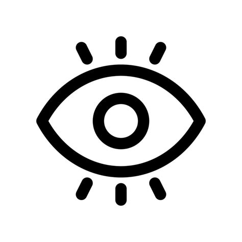 Visão ícone Para Seu Local Na Rede Internet Projeto Logotipo
