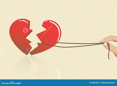 You Broke My Heart Stock Vector Illustration Of Background 4003592