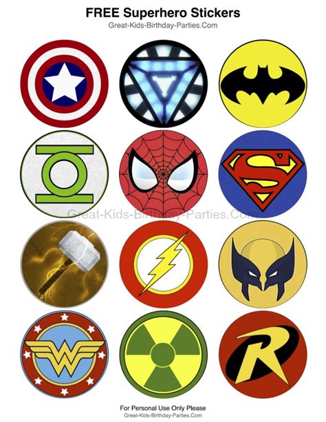 7 Best Images Of Free Printables Superhero Logos Printable Superhero