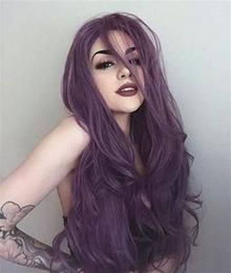 48 Splendid Hair Color Trends Ideas For Women This Year Pastel Purple