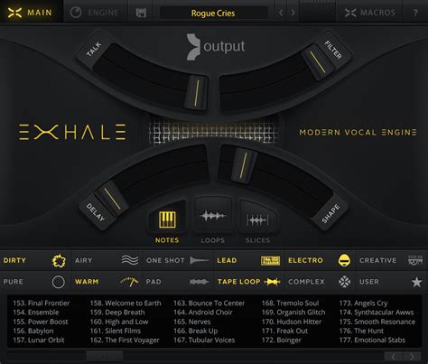 KVR: Exhale by Output - Vocal Engine VST Plugin, Audio Units Plugin and AAX Plugin