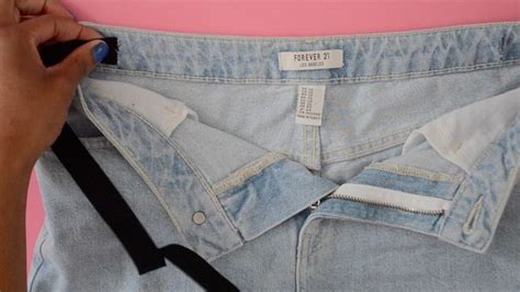 Quick Life Hack How To Resize Your Jeans Waist Mystylediaryy Diy
