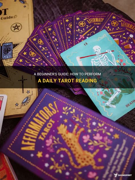 A Beginners Guide How To Perform A Daily Tarot Reading Shunspirit
