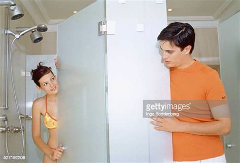 Couple Bath Shower Photos And Premium High Res Pictures Getty Images