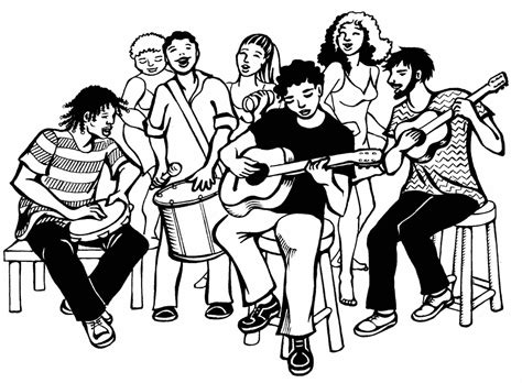 Desenhos De Samba De Roda