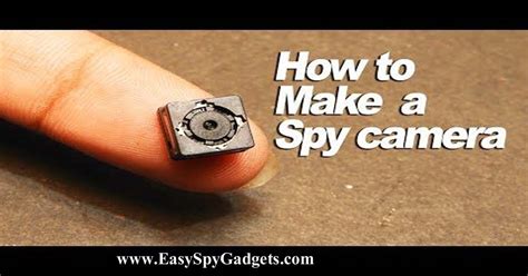 How To Make Homemade Spy Gadgets Easy Spy Gadgets