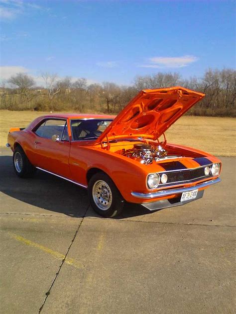 1st Gen Classic Hugger Orange 1967 Chevrolet Camaro For Sale