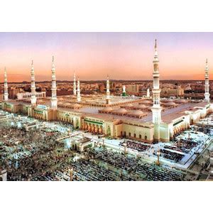 Jual Lukisan Poster Cetak Big Jumbo Foto Masjid An Nabawi Madinah