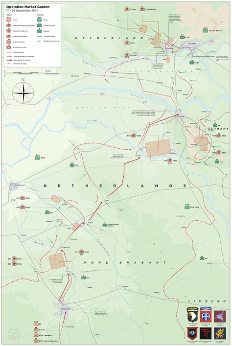 Operation Market Garden Map Izola Mcclendon