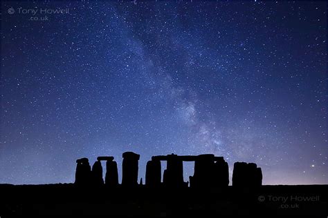 Stonehenge Night Stars Milky Way 6958