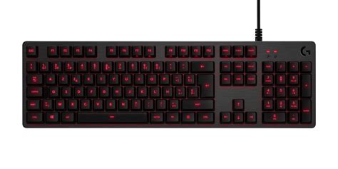 Logitech G413 Mechanical Gaming Keyboard Carbon Azerty Be Shs Computer